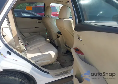 2010 Lexus Rx 350 из США, поврежденный, VIN 2T2BK1BA6AC047549